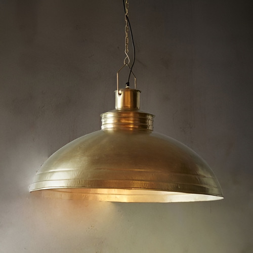 Pendant Light E27 740mm Antique Brass