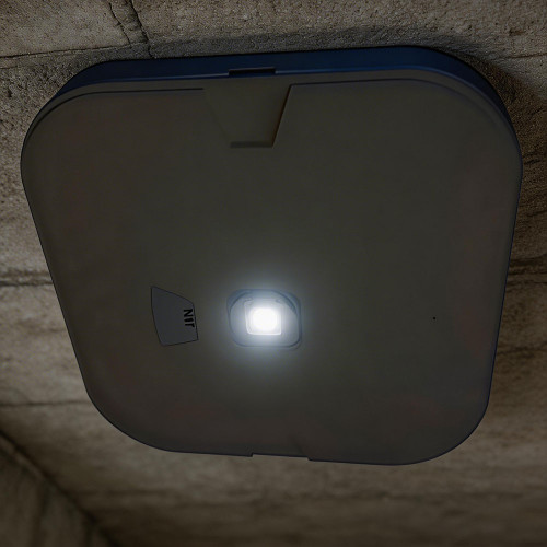 Emergency Light Industrial Strength LED IP65 2 Hours Black