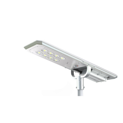 60W Solar Street Light With Motion Sensor Industrial Strength 6000lm IP65 IK10