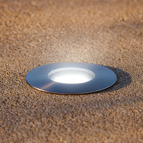 Deck Light 316 Marine Grade 12V 3W 180lm IP67 6000K 93mm Chrome
