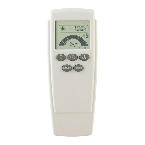 Universal Ceiling Fan Remote Control LCD White