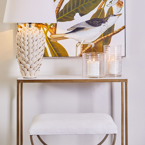 White Table and Antique Gold CHC