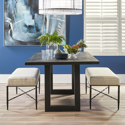 Natural Bench Linen and Black HCD