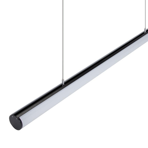 31W Suspended LED Batten 240V 2546lm IP20 4000K 1.7m Black