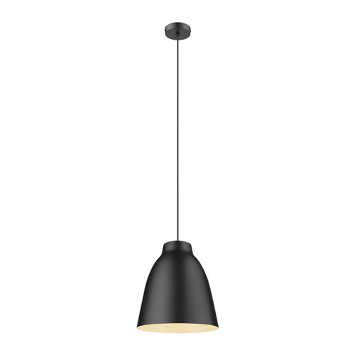 Black Pendant 60W E27 260mm