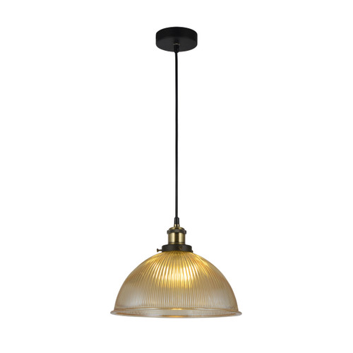 Amber Pendant Light E27 60W 295mm