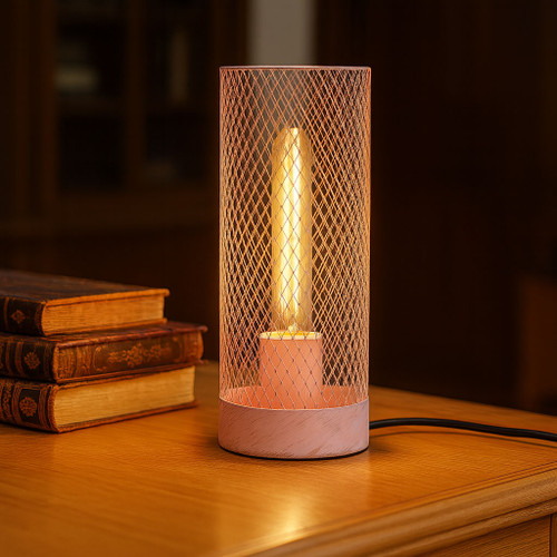 Pink Lamp E27 60W 290mm