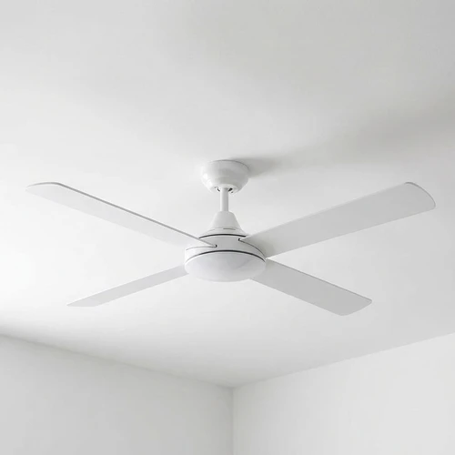 122cm 48-inch White AC Ceiling Fan 55W 3 Speed