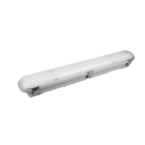 18W LED Batten Vandal Resistant 2400lm IP65 IK08 Tri Colour 0.6m