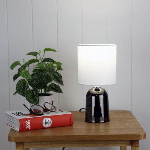 Gunmetal Touch Lamp E14 42W 275mm Gunmetal