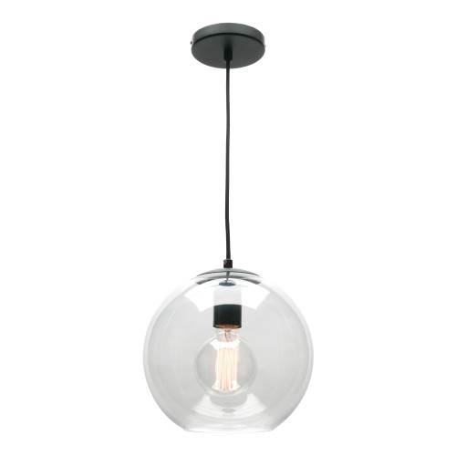 Rezulti Pendant Light E27 60W 250mm Black