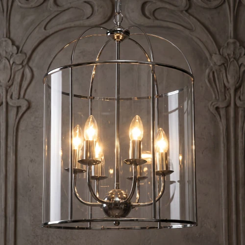 Ideo Pendant Light E27 240W 400mm Chrome