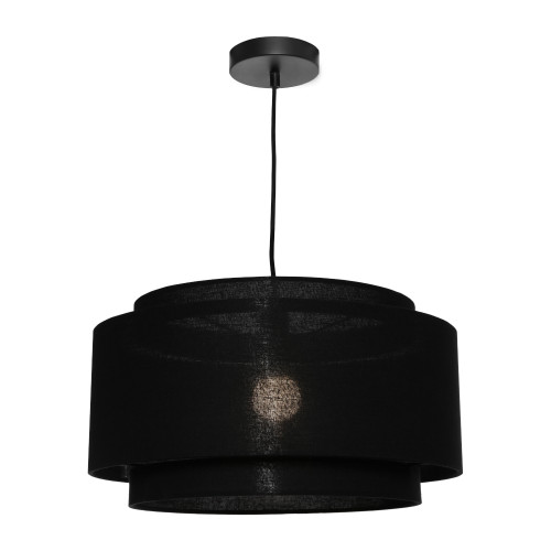 Mizero Pendant Light E27 60W 450mm Black