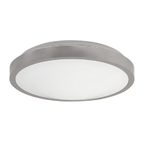 Silver Oyster Light 12W 1200lm 4000K 300mm