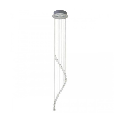 Chrome Pendant Light GU10 250W 1800mm