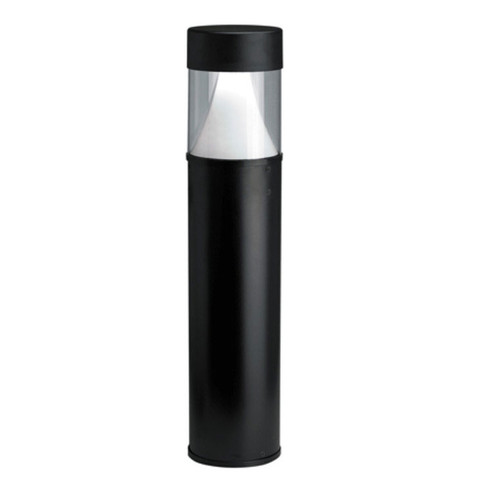 Black Bollard Light With Sensor 22W 2800lm IP55 4000K 780mm Made in Italy