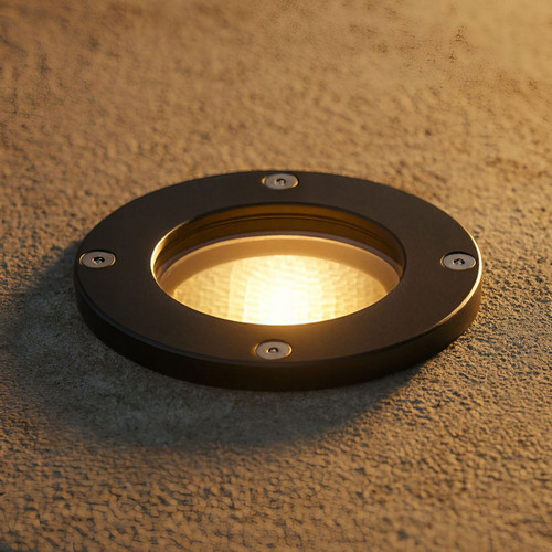 Waterproof Up Light 5.5W Black LED IP68 3000K 12V