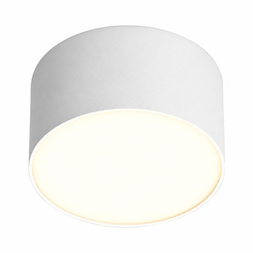 12W Surface Mount Dimmable LED Downlight in White 120mm 3000K