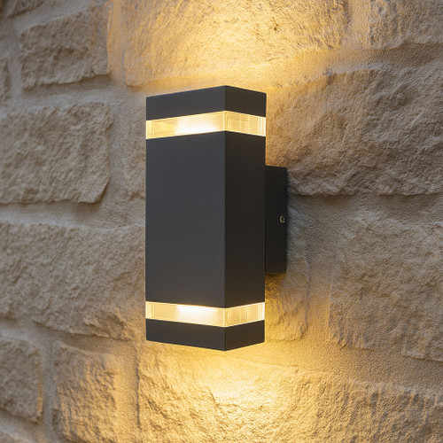 Highlined UpDown Wall Light Charcoal