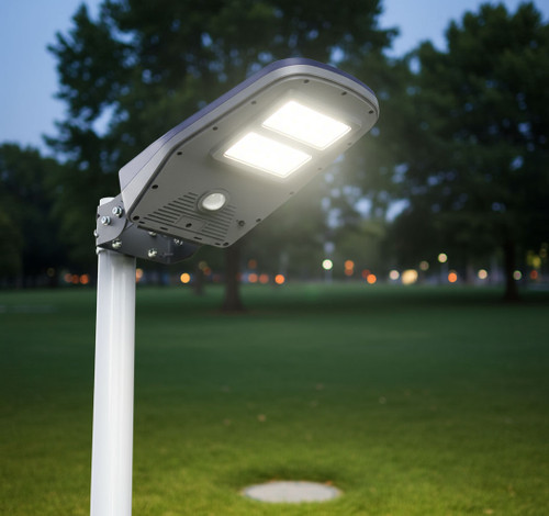 Solar Street Light Commercial Grade 1000lm 10W Motion Sensor With Remote