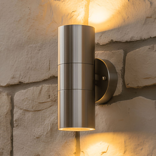 Stainless Steel Up Down Light GU10 IP44