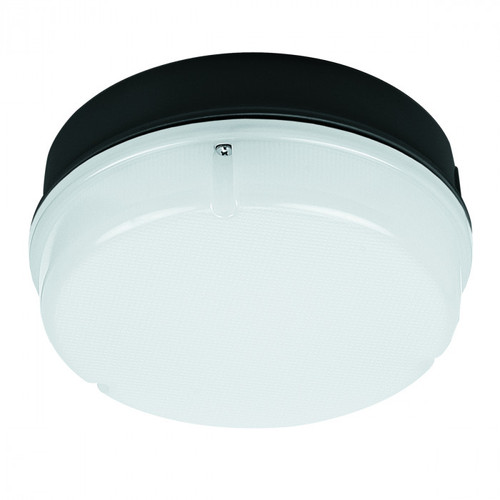 Black Circular LED Bulkhead Light 3500K