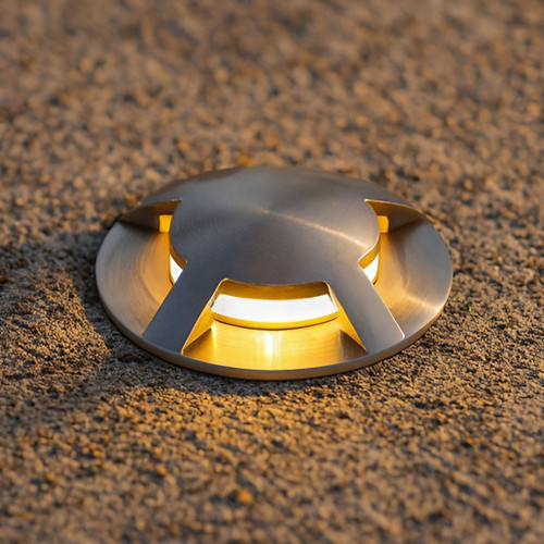Simple Stainless Steel LED Ground Light IP67 3000K