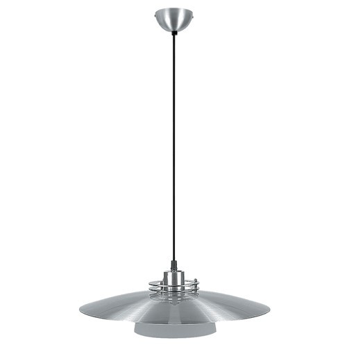 Modern Design Wide Silver Pendant Light E27 100W