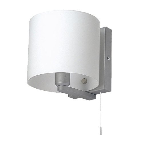 Wall Light With Opal Glass Shade E14 60W