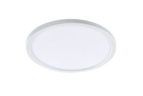 210mm Oyster Light 16W IP54 Tri Colour White