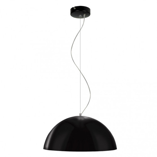 Medium Black Retro Design Pendant Light E27 75W