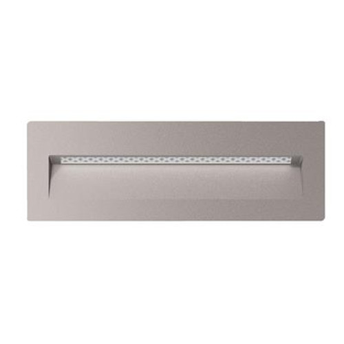 Modern Rectangular LED Wall Light In Grey Finish 8W 5000K 350lm