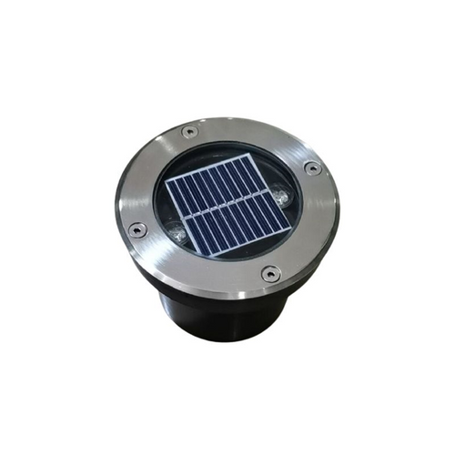 Warm White LED Solar Step Light Stainless Steel IP65 180lm