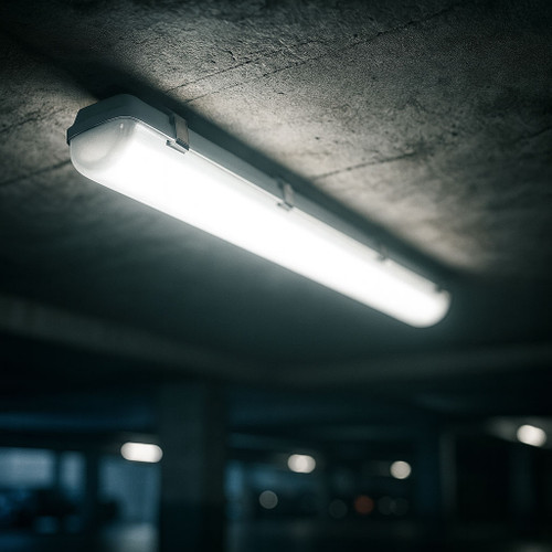 LED Batten Light Non-Dimmable 15W/30W Dual Wattage Tri-CCT 2350lm - 4150lm IP65 IK08 240V
