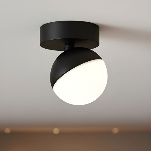 Spotlight Opal Black 6W/9W Dual Wattage Tri-CCT 433lm - 729lm Dimmable IP20