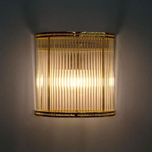 Textured Glass Shade Wall Light E27 40W