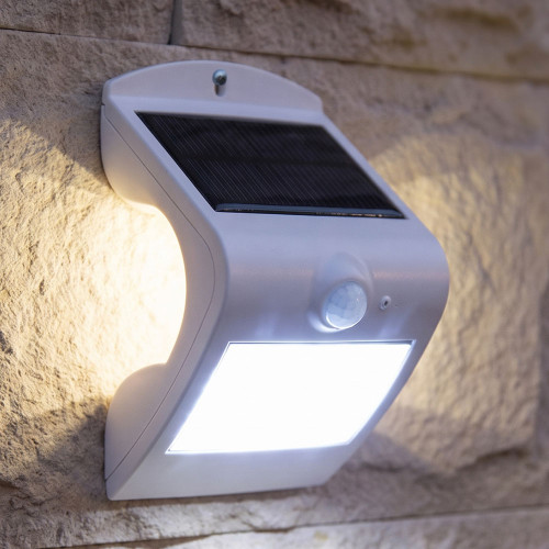 Solar Wall Light With Motion Sensor 3W 4000K 350lm IP65 IK08