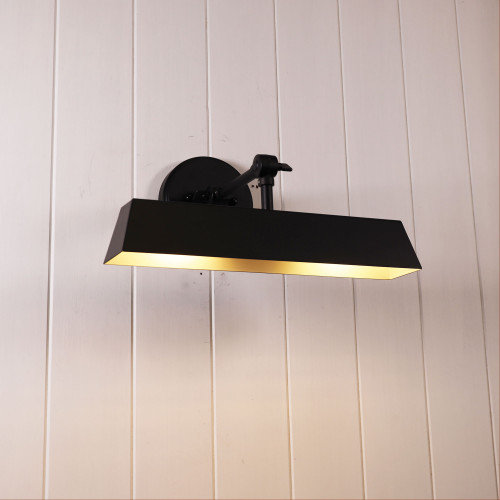 Picture Light Black Metal E14 42W 35cm Tiltable