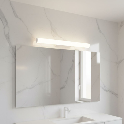 Vanity Light White Opal Acrylic Tri-CCT 1300lm Dimmable IP44 12W 64cm