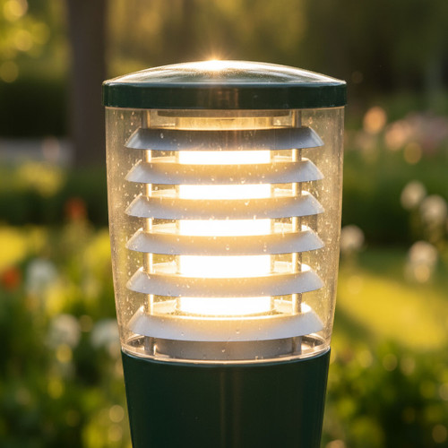 Bollard Head Light Green Aluminium E27 25W IP54