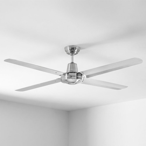 122cm 48-inch Stainless-Steel AC Ceiling Fan 4 Blade 75W 3 Speed Marine Grade