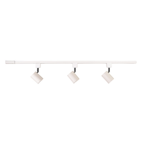 Track Light White Single Circuit 3 Light 7W GU10 4000K 580lm