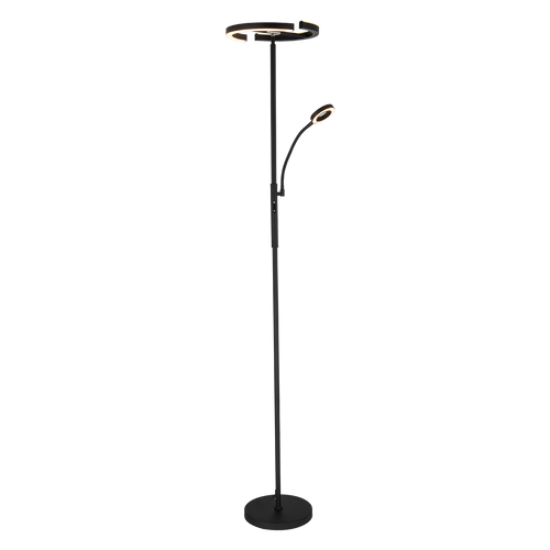 Mother and Child Floor Lamp Black 20W/7W Quad-CCT 1350lm/336lm