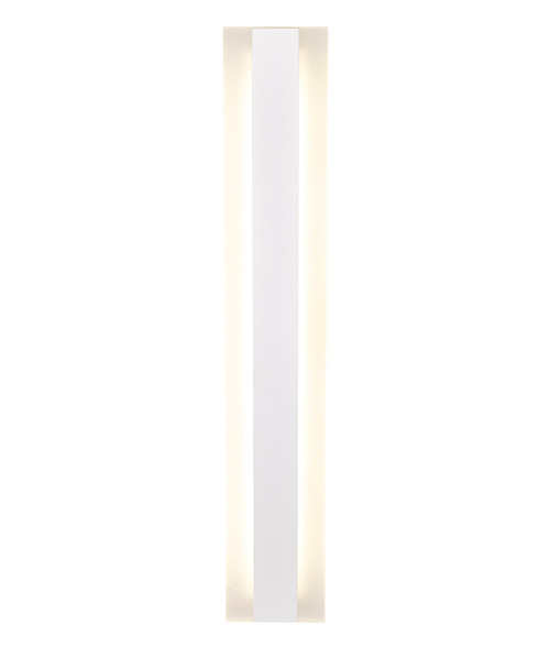 LED Wall Light White 100cm Rectangular 240V Tri-CCT 32W 2400lm IP65