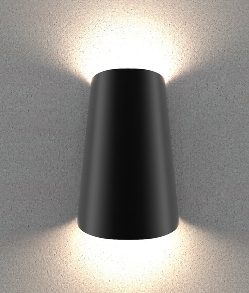LED Up Down Light Dark Grey 240V 11W Tri-CCT 378lm IP65