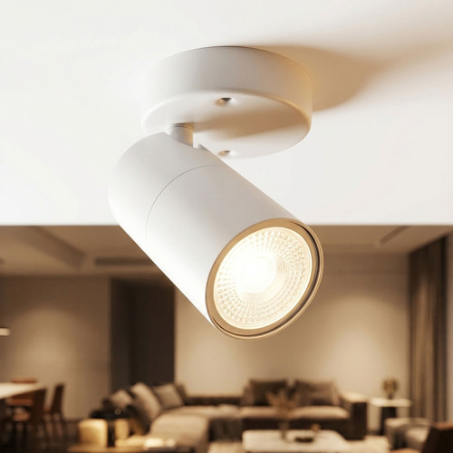 Ceiling Spotlight White Head Adjustable GU10 50W