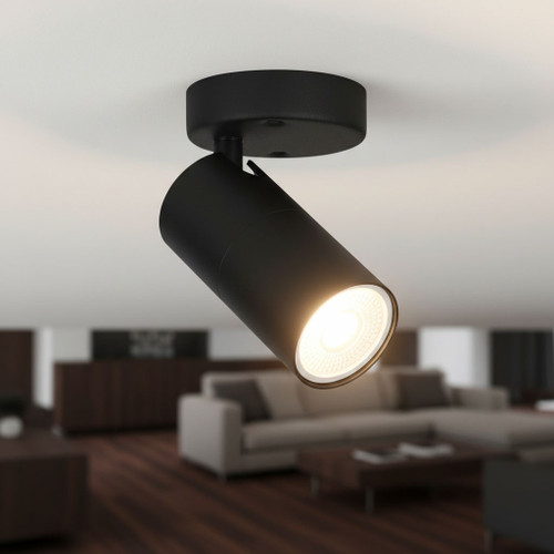 Ceiling Spotlight Black Head Adjustable GU10 50W
