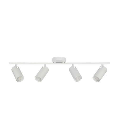 Ceiling Spotlight White 4 Head Adjustable GU10 50W 70cm