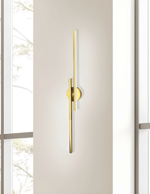 LED Wall Light Brass 21.6W Tri-CCT 1863lm Dimmable