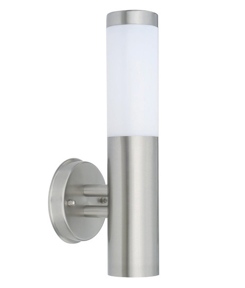 Wall Light Stainless Steel Opal E27 18W IP44